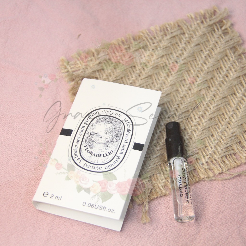 Perfume Sample - Diptyque Florabellio, 2015 2ML Vial Perfume Fragrance ...