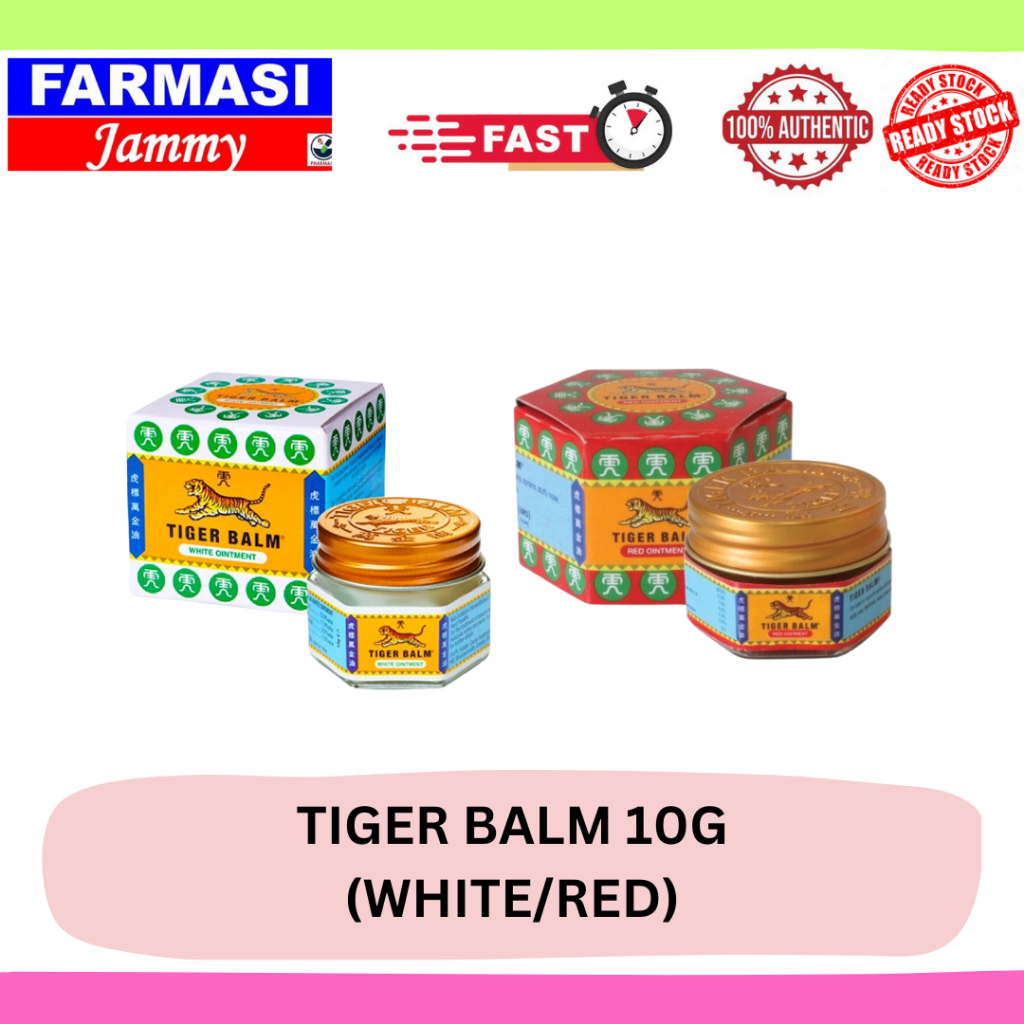 TIGER BALM 10G (RED/WHITE) Shopee Malaysia