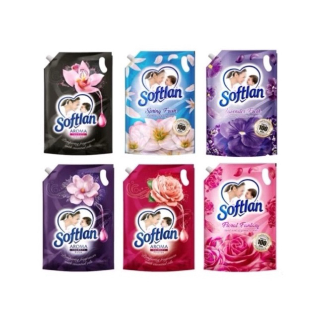Softlan Anti Wrinkles Fabric Softener 1.6L | Shopee Malaysia