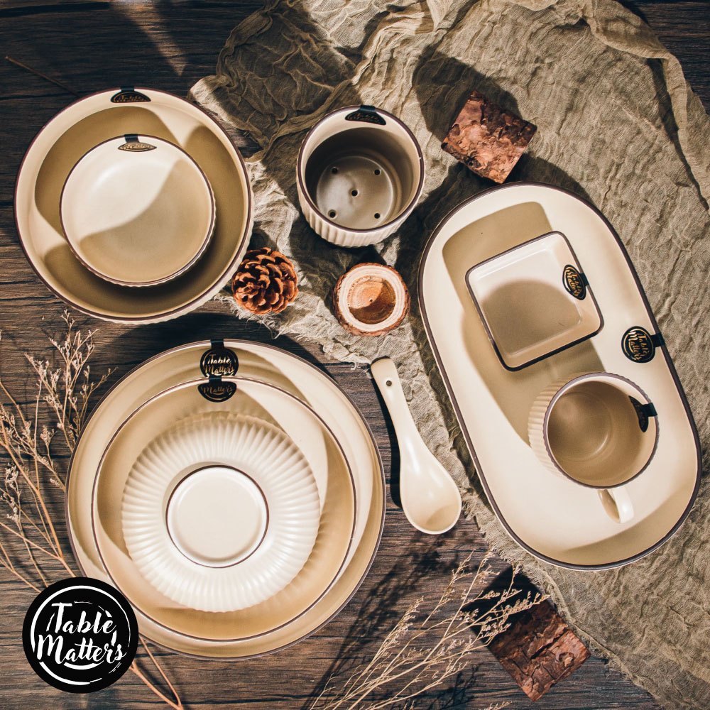 Table Matters - Tove Cream Collection - Bowls | Plates | Saucers ...