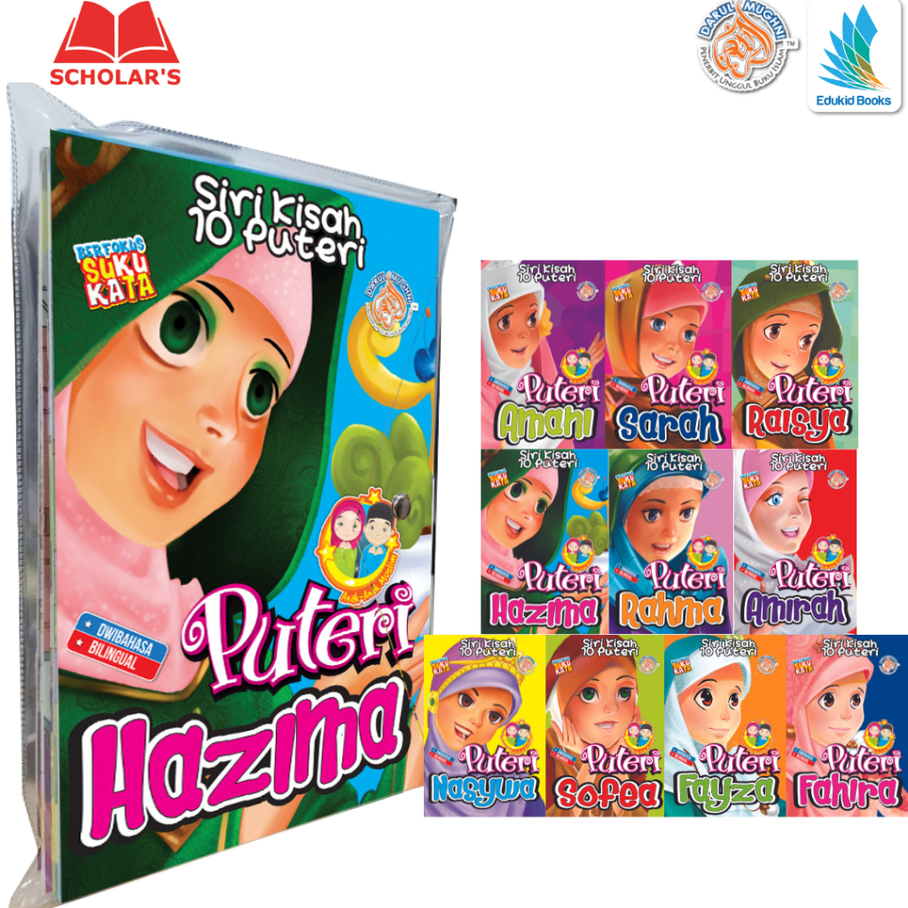 Siri Kisah 10 Puteri -Buku Cerita Kanak-Kanak- Kisah 5 Puteri ...