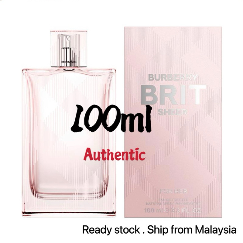 Burberry brit sheer malaysia hotsell