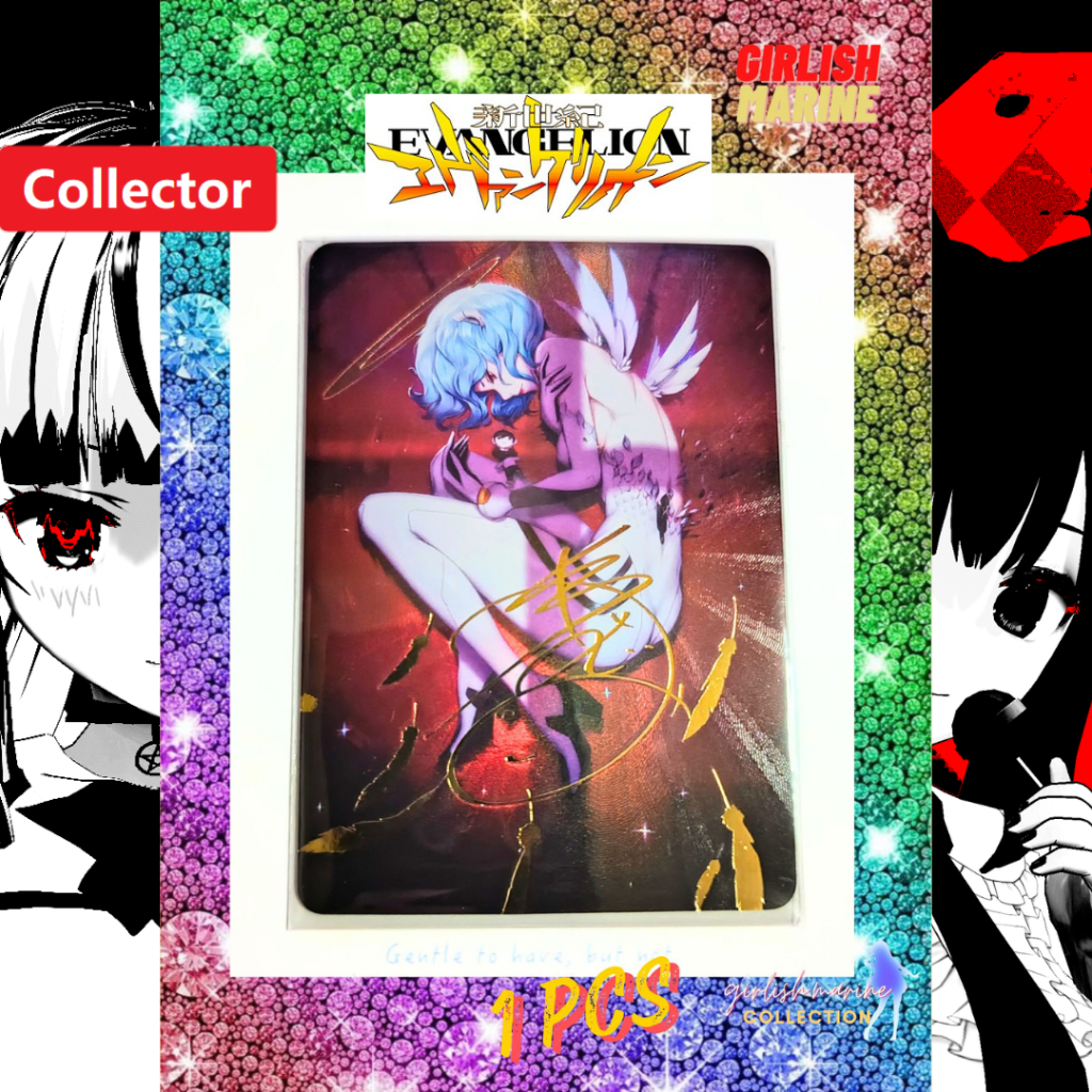 [DIY CARD] DIY custom ANIME card Eva Ayanami Rei-W0015 | Shopee Malaysia