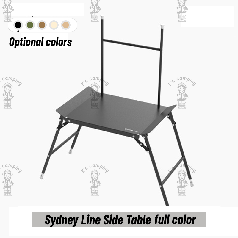 COMMA NINE table, IGT outdoor folding storage table, Sydney