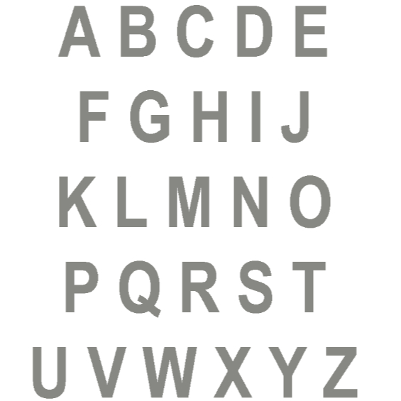 WHITE REFLECTIVE LETTER STICKER | Shopee Malaysia