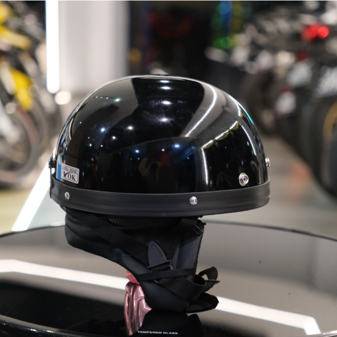 100% MHR HELMET SEPARUH / KURA-KURA / HALF CUT HELMET | Shopee Malaysia