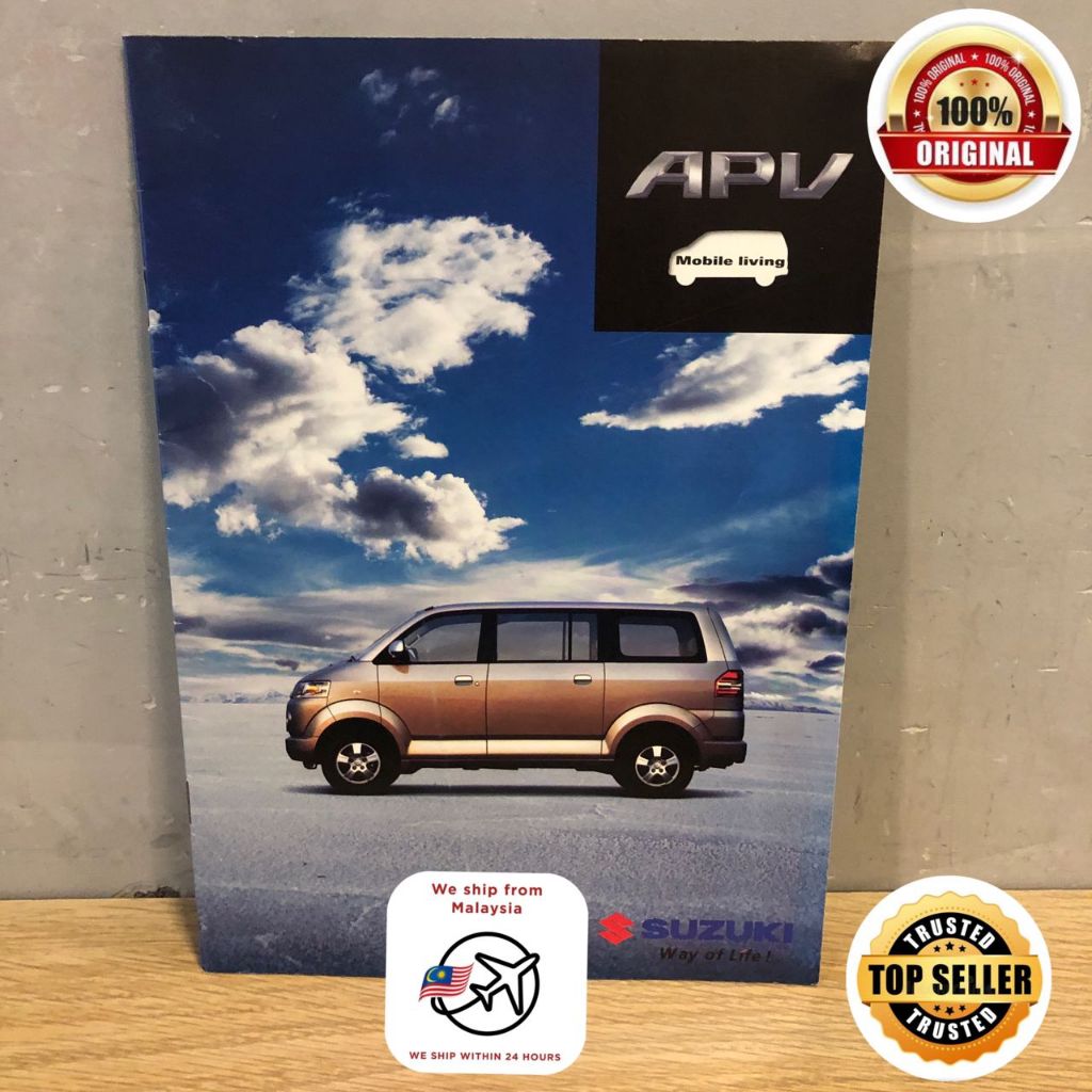 SUZUKI APV CATALOG/ CATALOGUE COLLECTION 100% ORIGINAL USE | Shopee ...