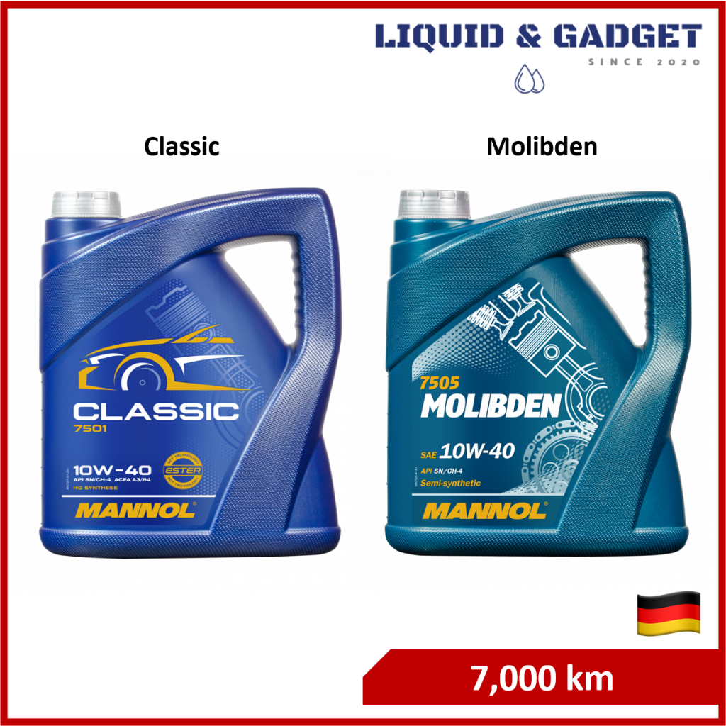 MANNOL Classic 10W40 (4L) / Molibden 10W40 (4L) | Shopee Malaysia