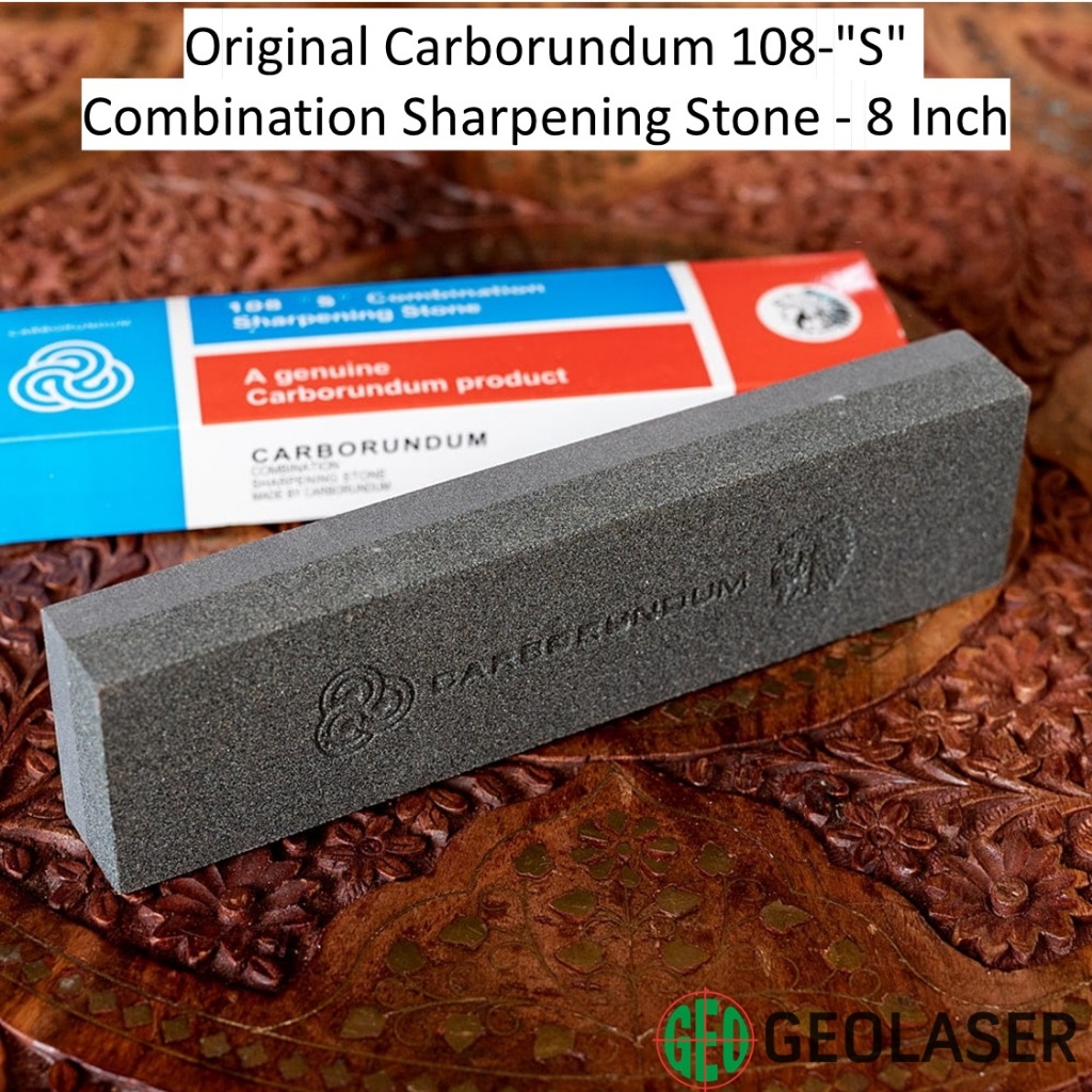 CARBORUNDUM 108 S COMBINATION SHARPENING STONE (BATU ASAH) Shopee