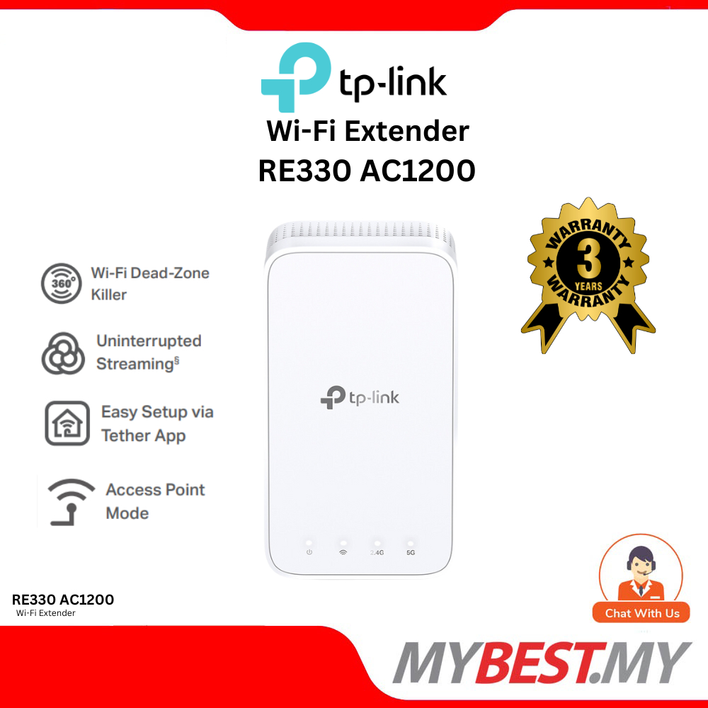 Tp-Link RE330 AC1200 Wi-Fi Range Extender | Shopee Malaysia