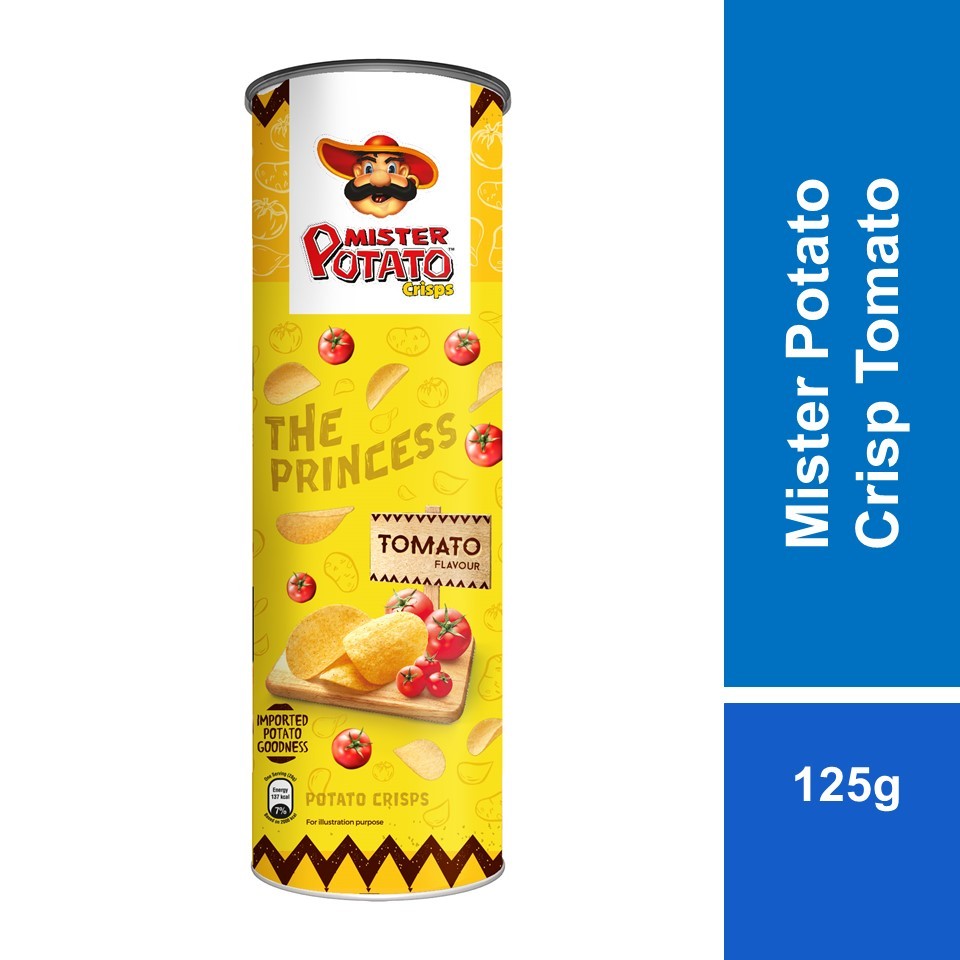 Mister Potato Crisps Tomato 125g | Shopee Malaysia