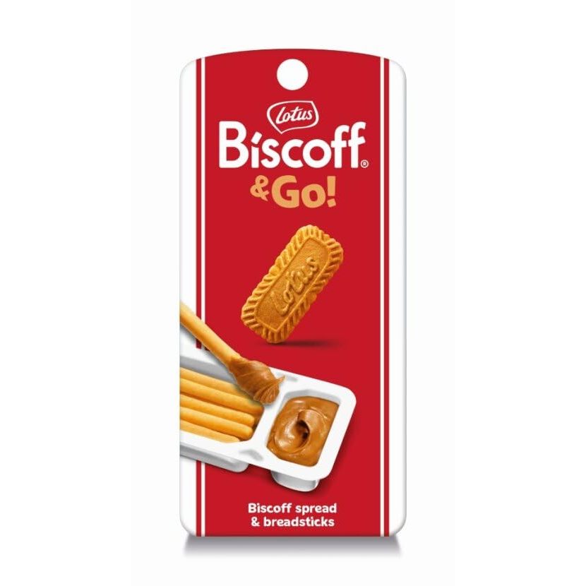 Lotus Biscoff And Go Biscuit Spread And Breadsticks 45g | Shopee Malaysia