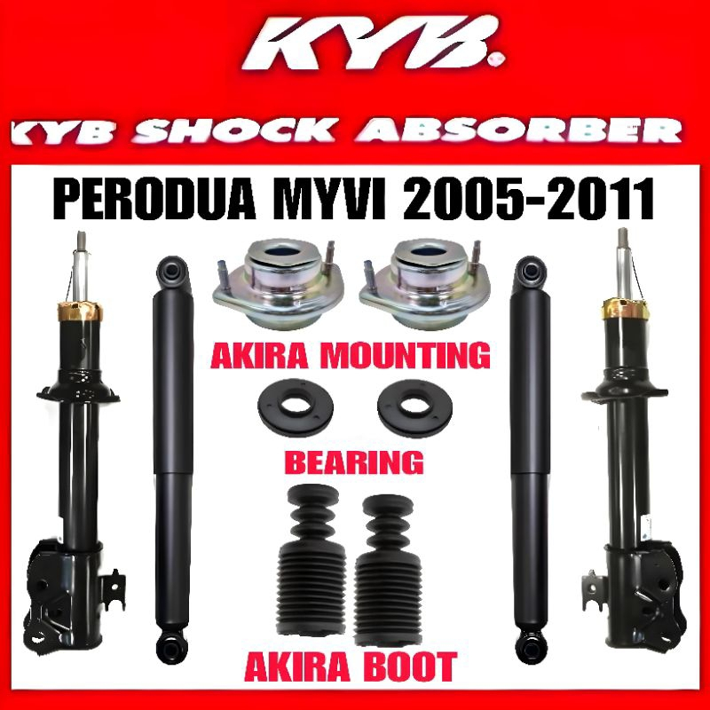 EL PERODUA MYVI 1.0 / MYVI 1.3 OLD ( 2005-2011 ) KYB ABSORBER FRONT ...