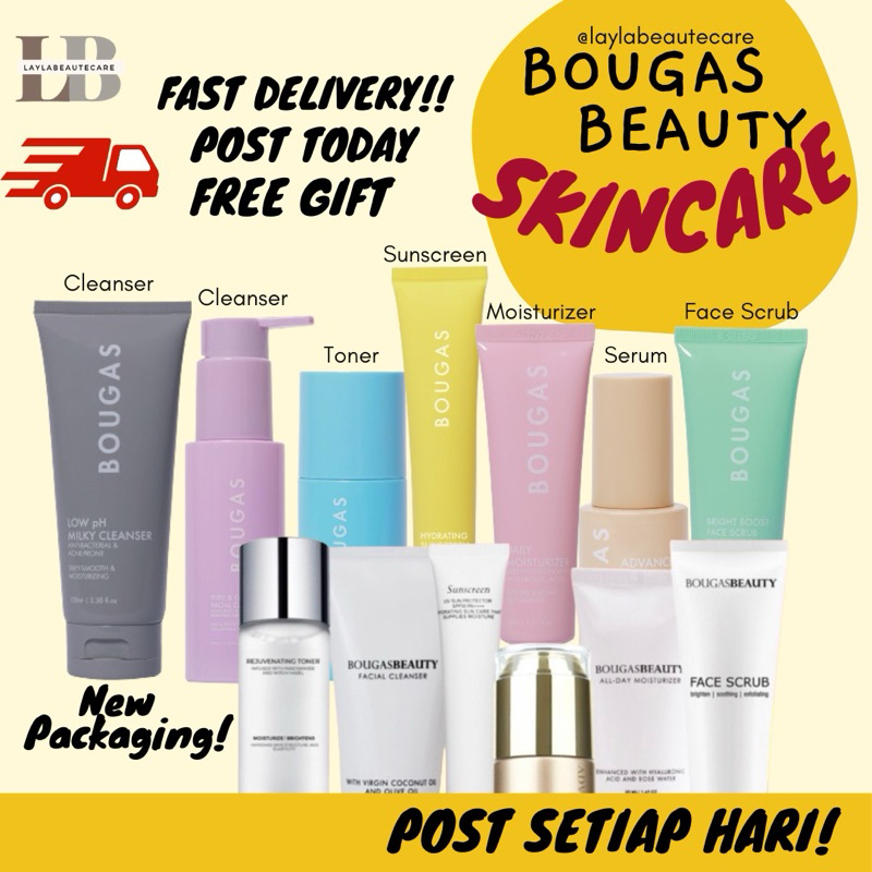 🔥‼️POST TODAY‼️🔥BOUGAS BEAUTY SKINCARE /SERUM/MOISTURIZER/TONER