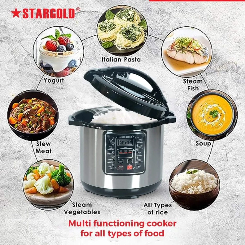 StarGold SG 338 & SG-336 Intelligent Electric rice cooker Pressure ...