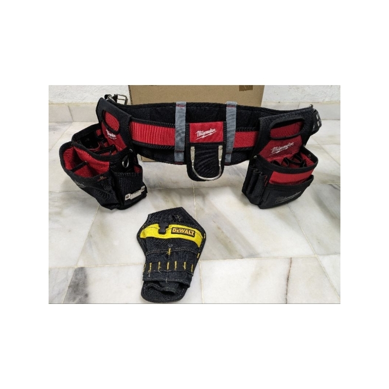 Milwaukee 48 22 8110 Elektriker Arbeit Gürtel mit 29 Taschen – rot