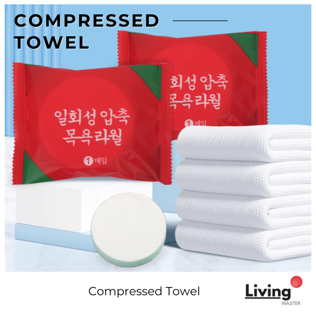 Compressed Facial Towel Disposable Travel Cotton Cleansing Towel ...