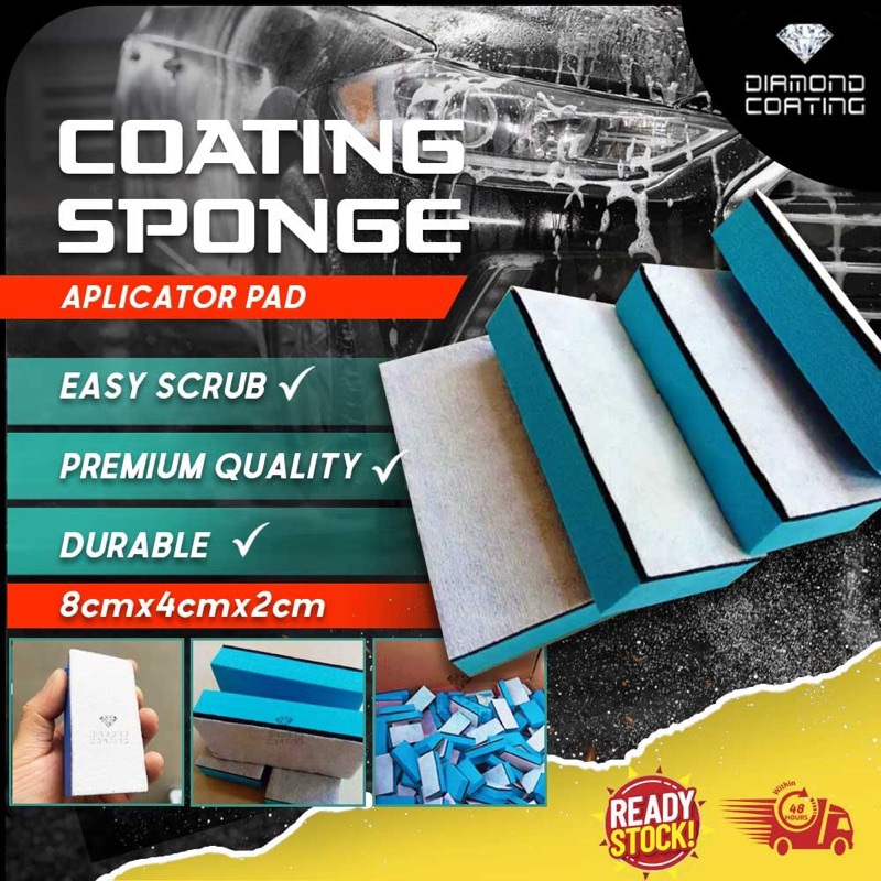 DIamond Coating(Coating Sponge / Applicator Pad) | Shopee Malaysia