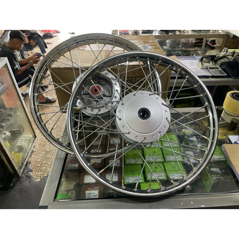 Honda RIM 1st Ex5-Dream Original Full set with bearing FRONT/REAR rim ...