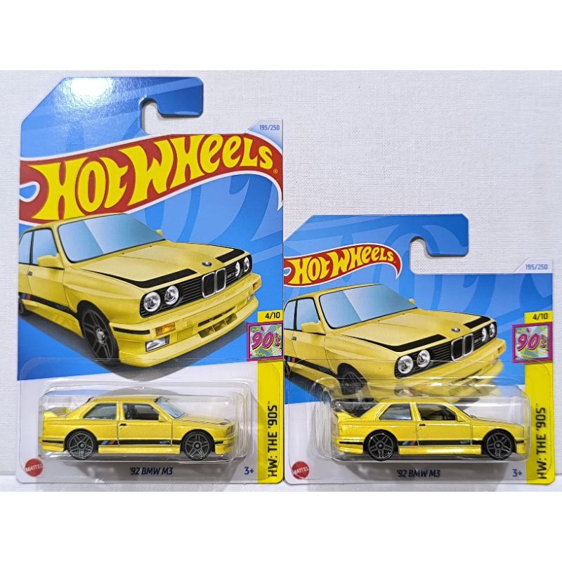 Hot Wheels 92 BMW M3 - Case L & M 2024 (Long / Short card) | Shopee ...