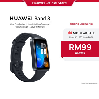 HUAWEI Band 8 Smartwatch Ultra-Thin Design Scientific Sleep Tracking 14 Days Battery Life