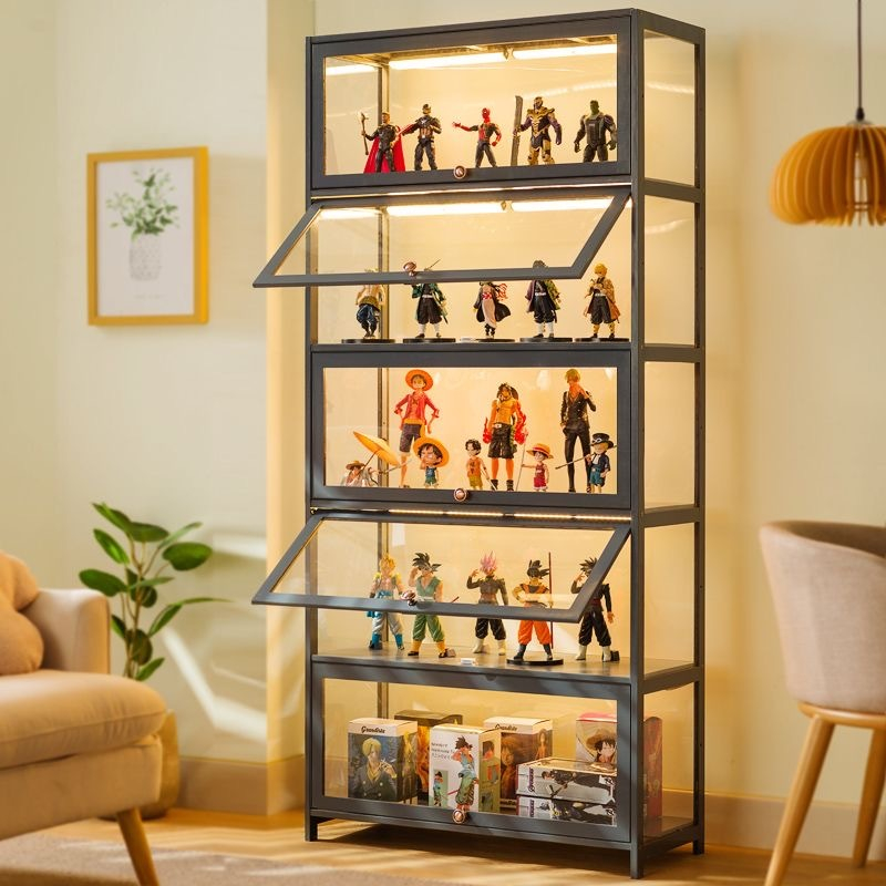 Acrylic transparent rack Display cabinet model display stand For Model ...