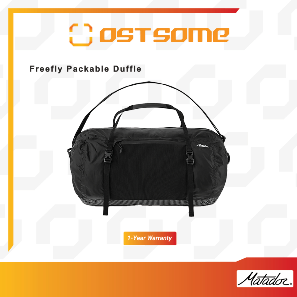 Matador Freefly Borsa Da Viaggio Pieghevole 30L – Zaino E Duffle 2 In 1, Impermeabile, Ultraleggera 240g, Con Custodia Da Trolley, Nera - 4