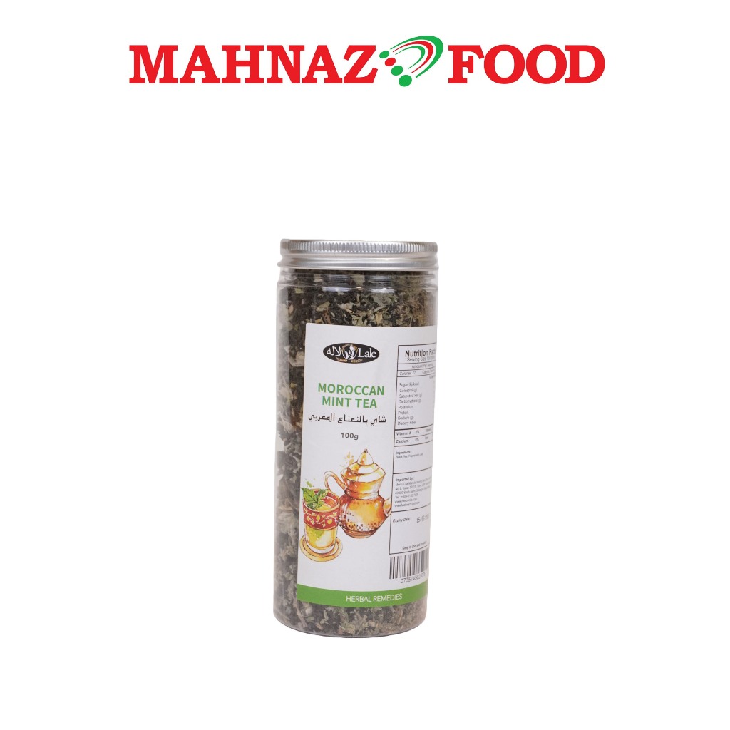 Mahnaz Food Moroccan Mint Tea Nutritious Herbal Tea Leaves Packet 100g ...