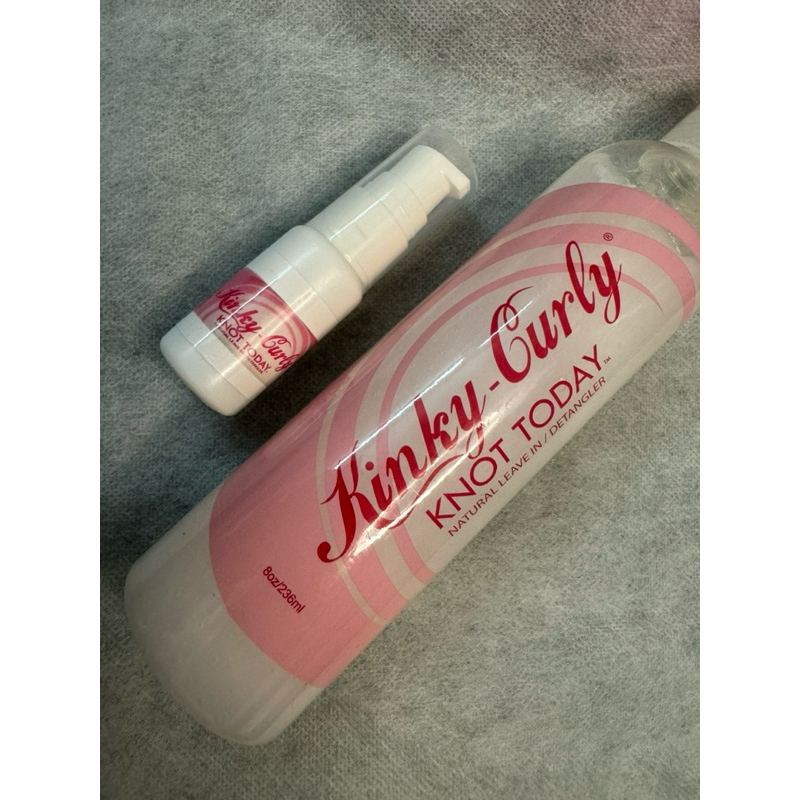 KinkyCurl Knot Today Natural Leave In/Detangler repack 20ml Shopee Malaysia