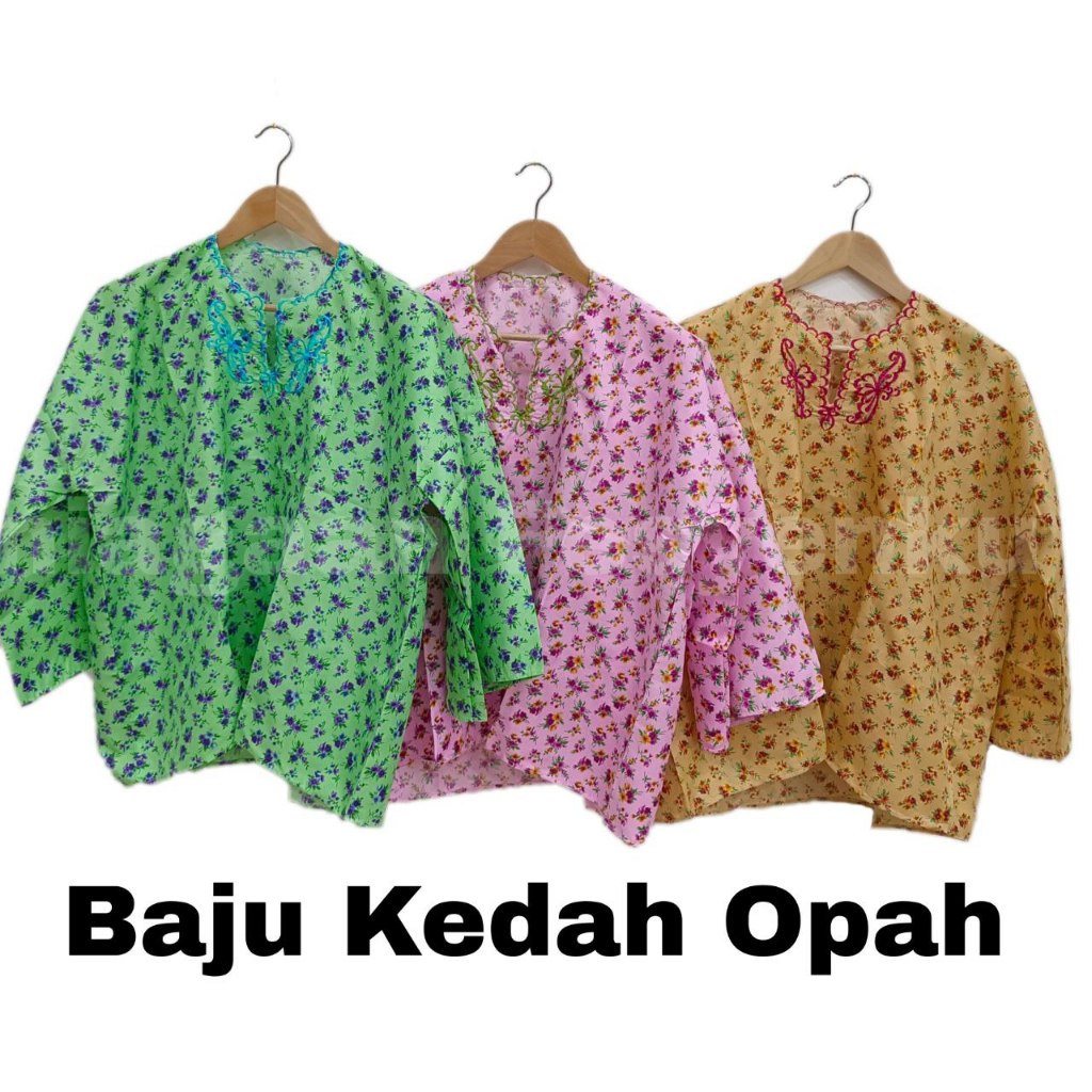 Baju Opah/ Baju Kedah/ Baju Kurung Kedah/ Baju Kedah Batik/ Baju Opah ...