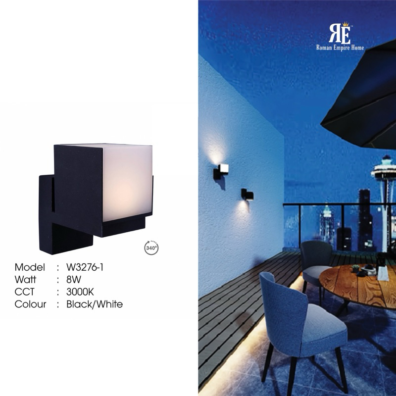 YET LED Wall Light W3276-1-3000K-BL | Shopee Malaysia