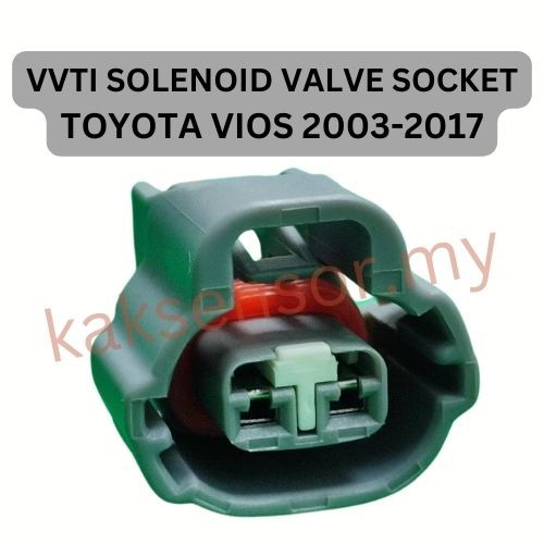 2pin Toyota Vios Ncp42 Ncp93 Ncp150 Yaris Estima Wish Altis Camry Vvt I Solenoid Socket 0277