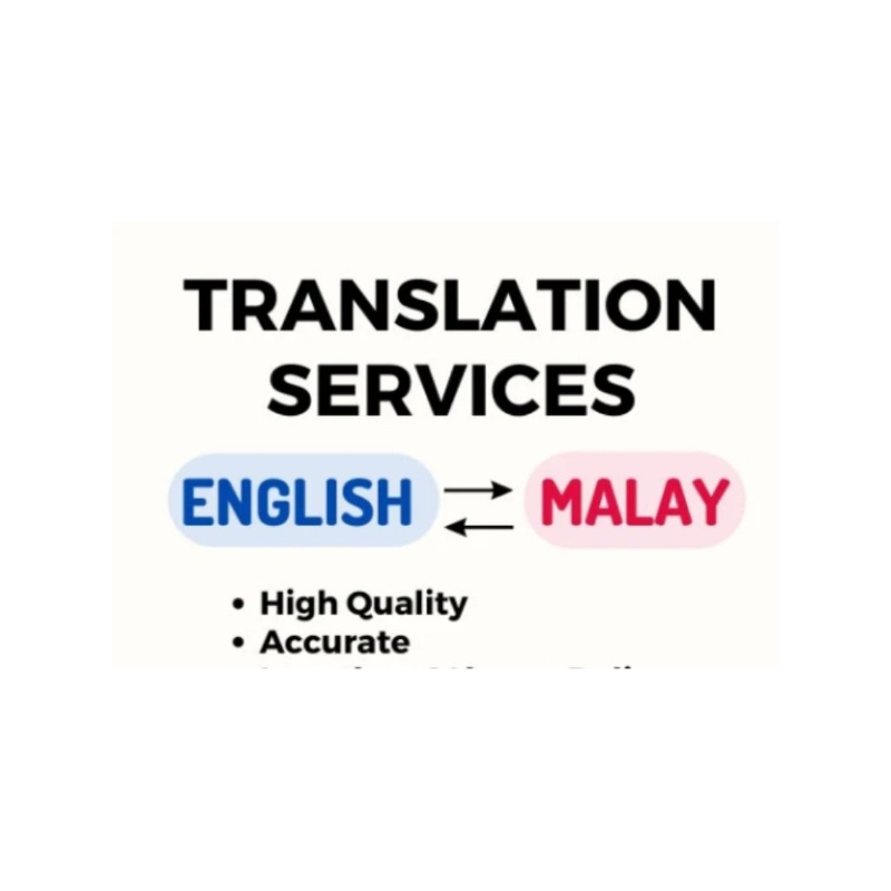 Translation Services (Malay - English / English - Malay) | Shopee Malaysia