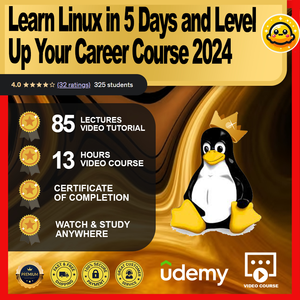 [Video Course]Learn Linux in 5 Days and Level Up Your Career | Shopee ...