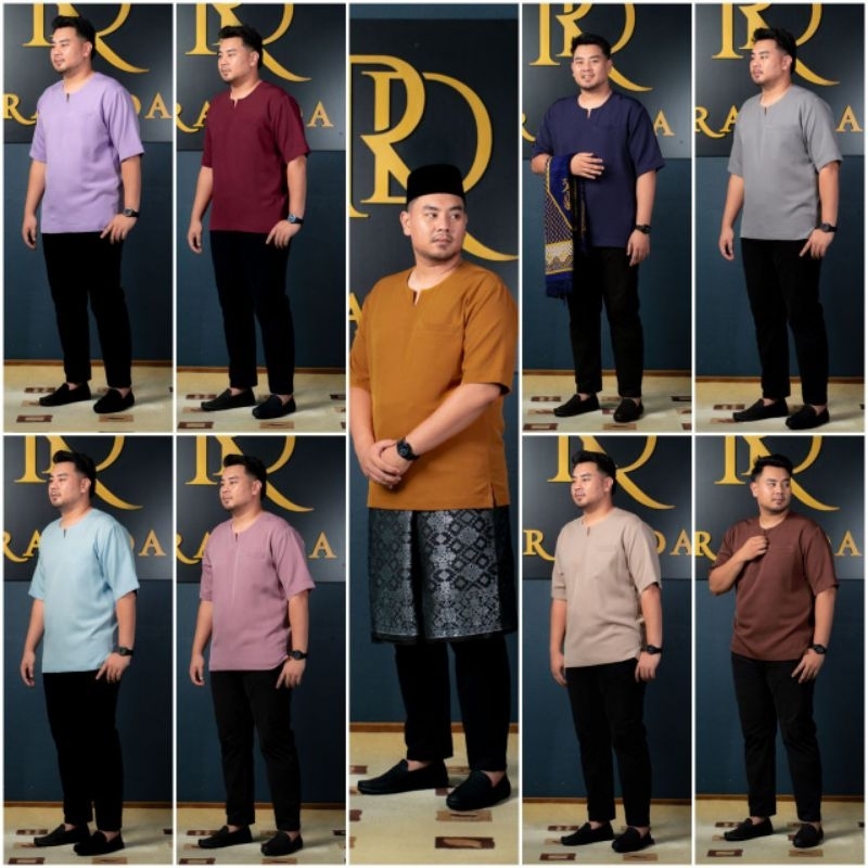 KURTA LENGAN PENDEK RAFF | Shopee Malaysia
