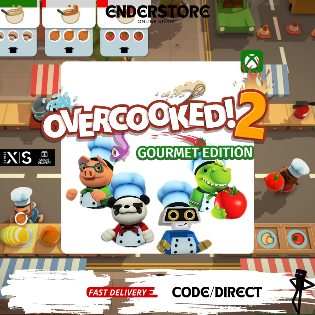 XBOX Overcooked! 2 Gourmet Edition Shopee Malaysia