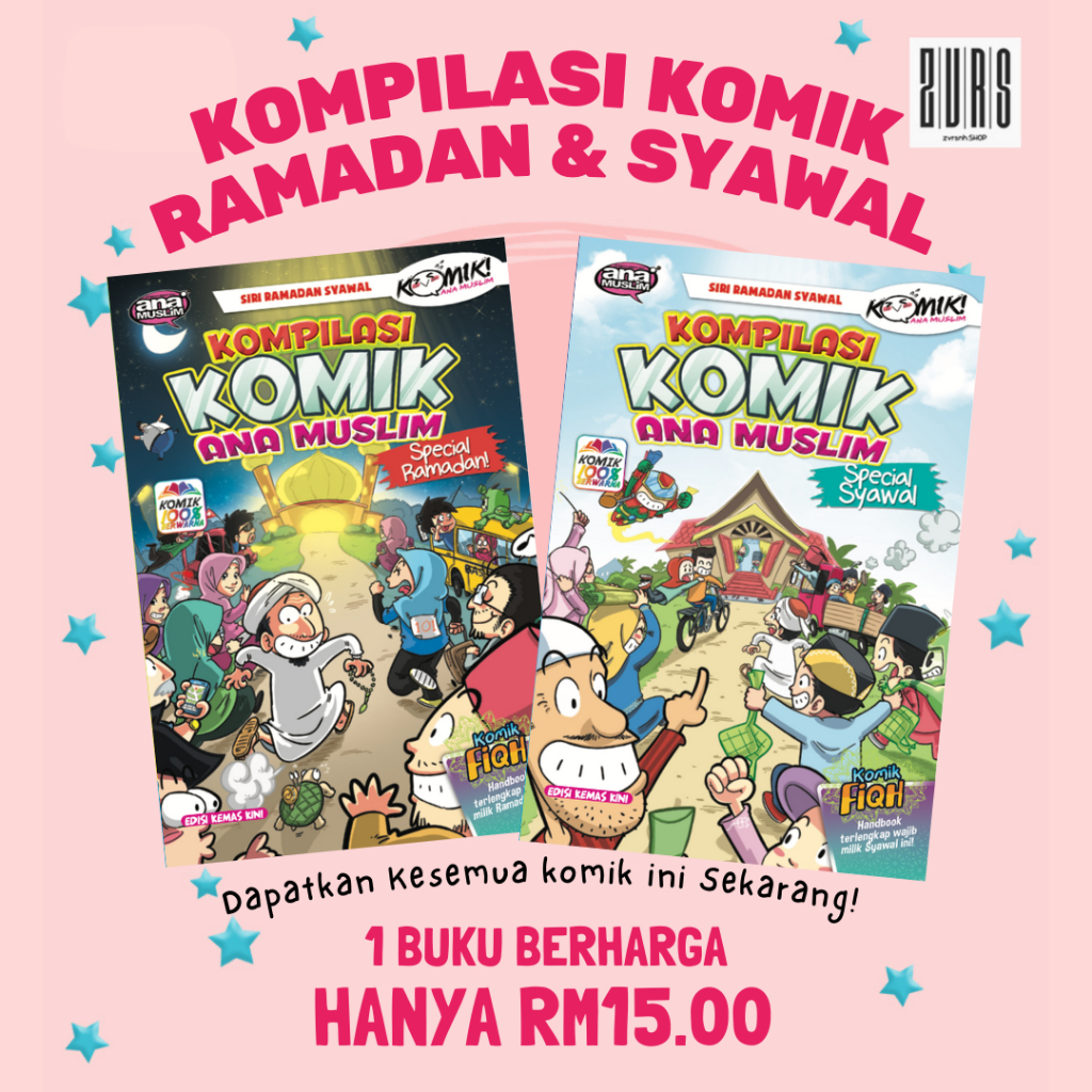 Kompilasi komik Ramadan & Syawal Ana Muslim - Komik Bacaan kanak-kanak ...