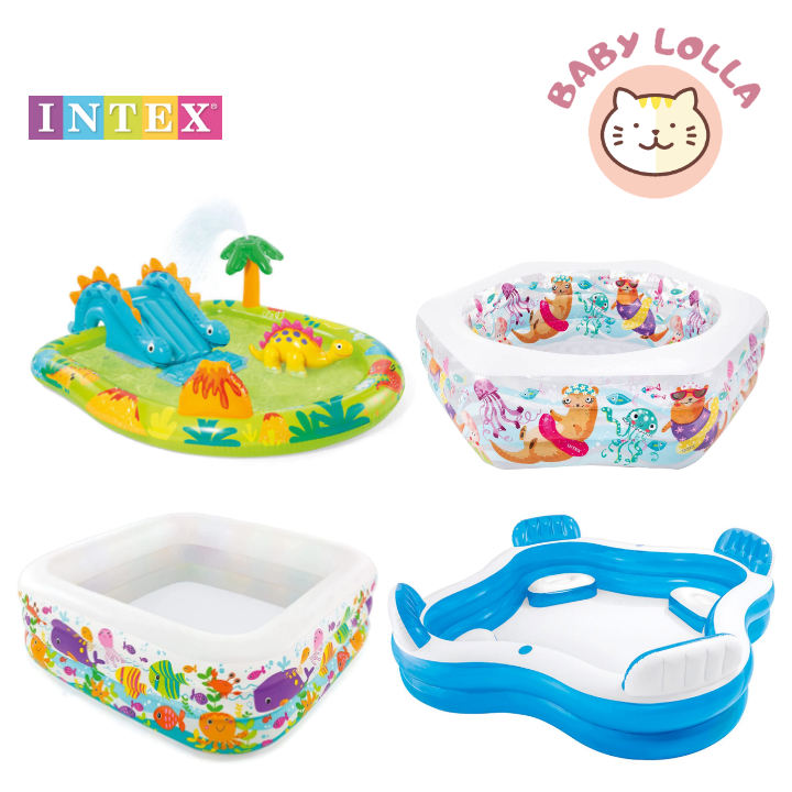 INTEX Swim Center Inflatable Pool Family Pool Swimming Pool Water Play ...