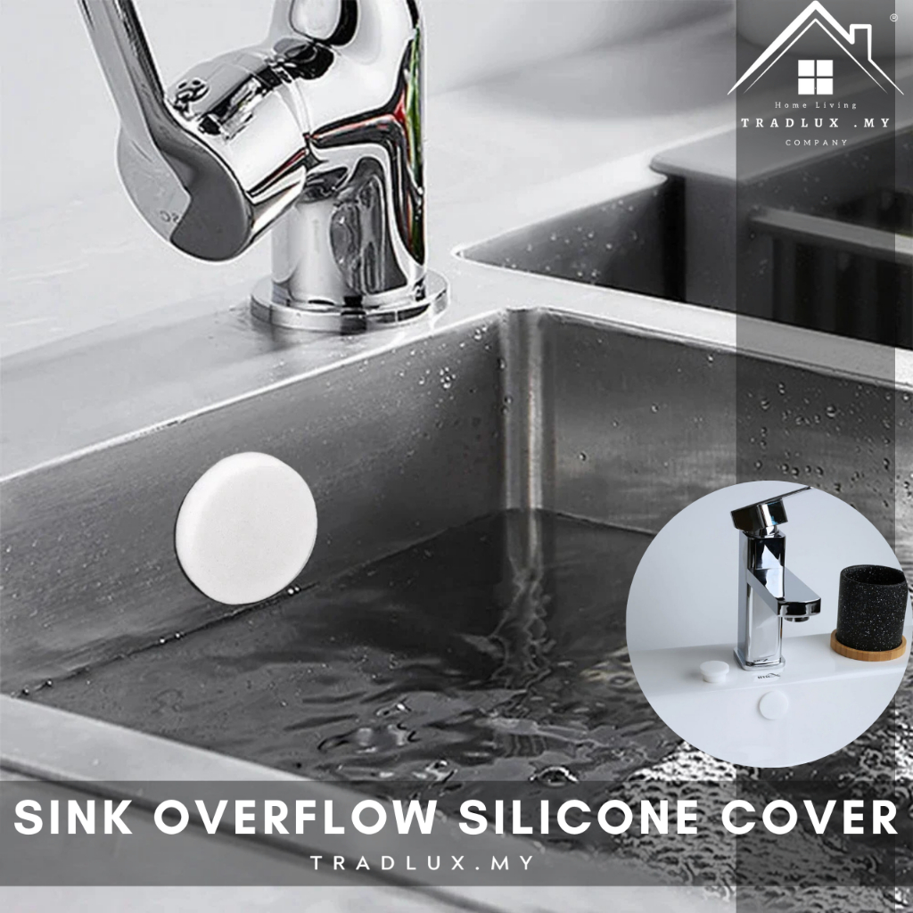 Tradlux Sink Cover Kitchen Wash Basin Round Plug Bathroom Bath Drain ...