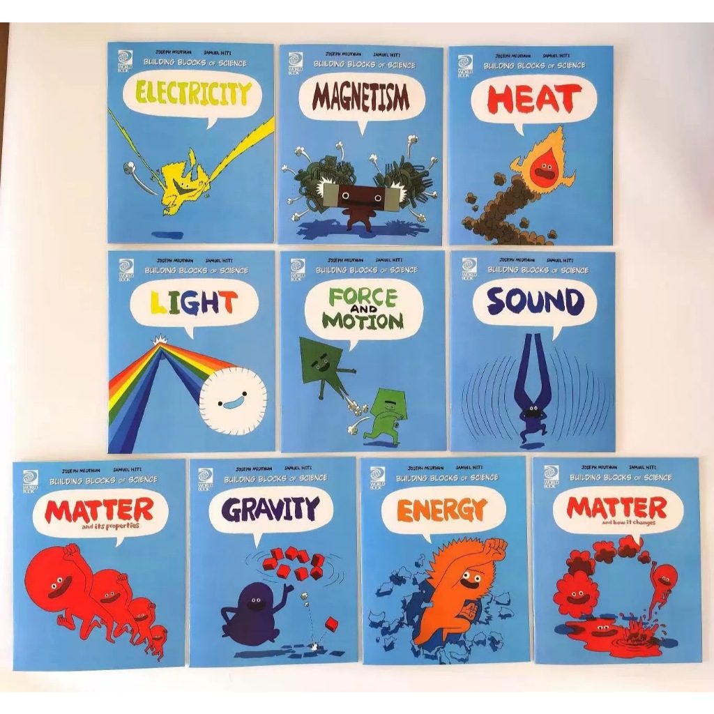 Building Blocks of Life Science hardcover 8 books.Building