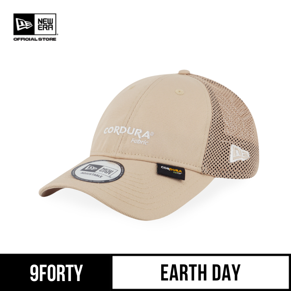 New Era 9FORTY Unstructured Earth Day Cordura Recycled Oat Milk ...
