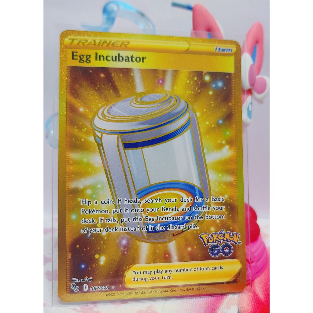 Egg Incubator - 087/078 Gold Pokemon Go | Shopee Malaysia