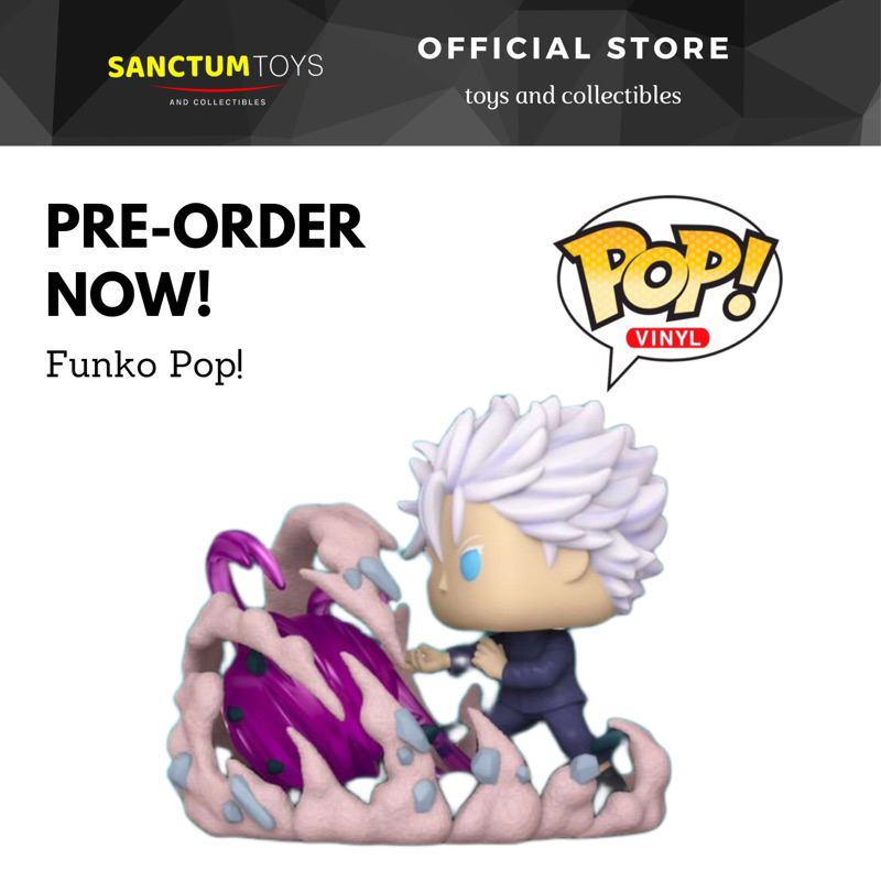 [PO] Funko Pop! Deluxe: Jujutsu Kaisen - Satoru Gojo with Hollow ...