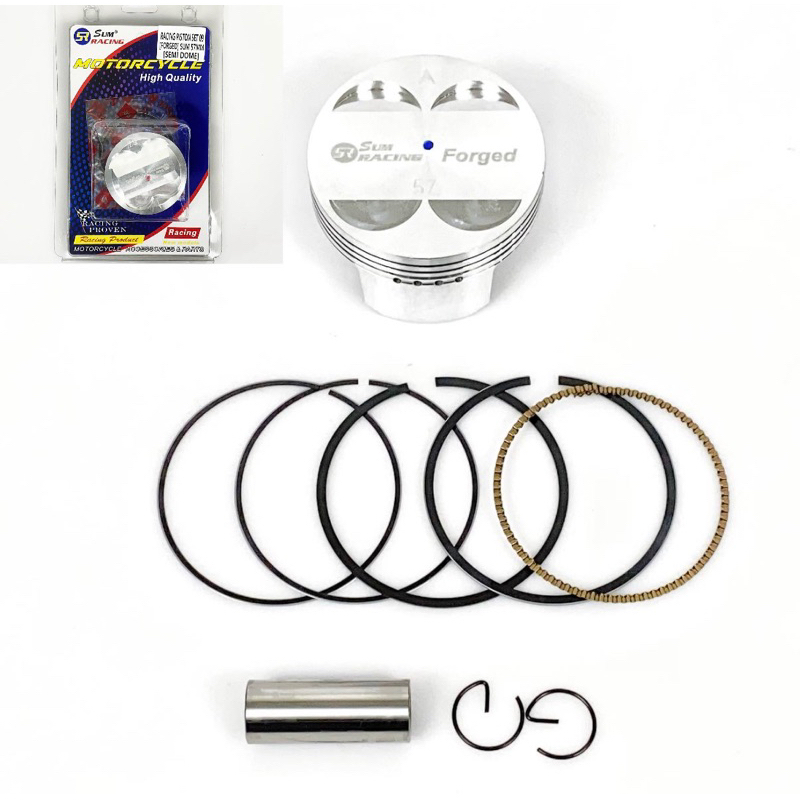 Y15ZR LC135 RACING PISTON SET FORGED SUM RACING 57MM FLAT | Shopee Malaysia