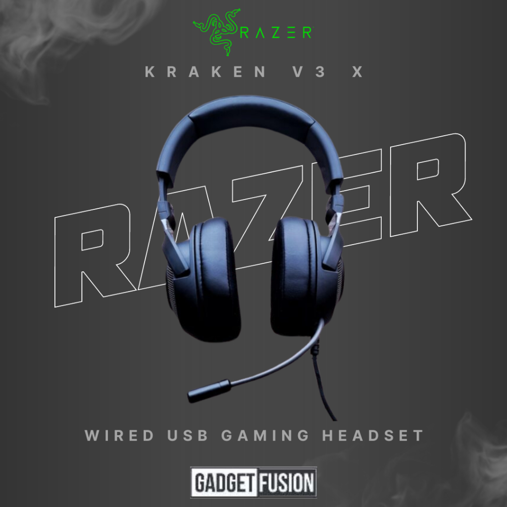 Razer Kraken V3 X Wired USB Gaming Headset