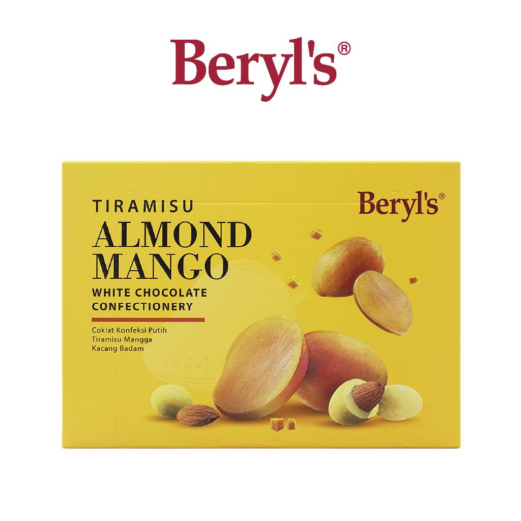 Beryl's Tiramisu Mango Almond White Chocolate Confectionery (150g ...