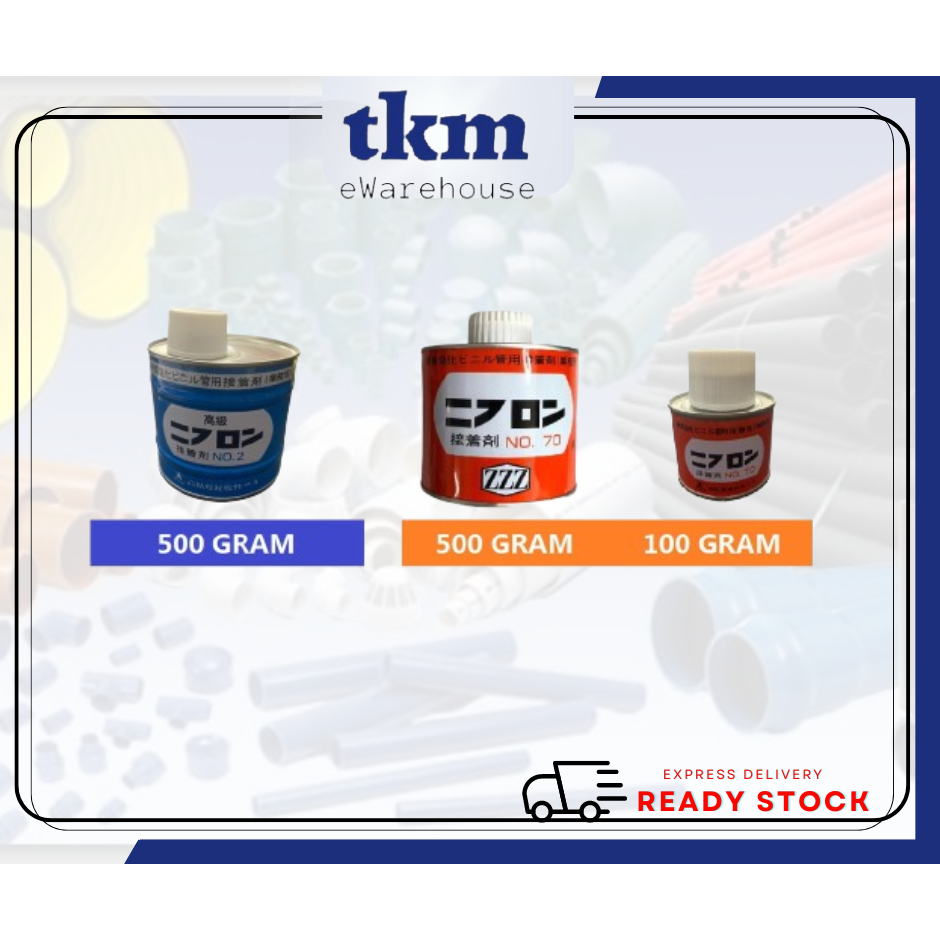 [TKM] BRAND ZZZ ARON Solvent Cement Gum PVC Pipe Glue 100gram / 500gram ...