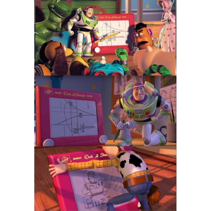 Toy Story Etch A Sketch トイストーリー スケッチ Etch A Sketch Toy