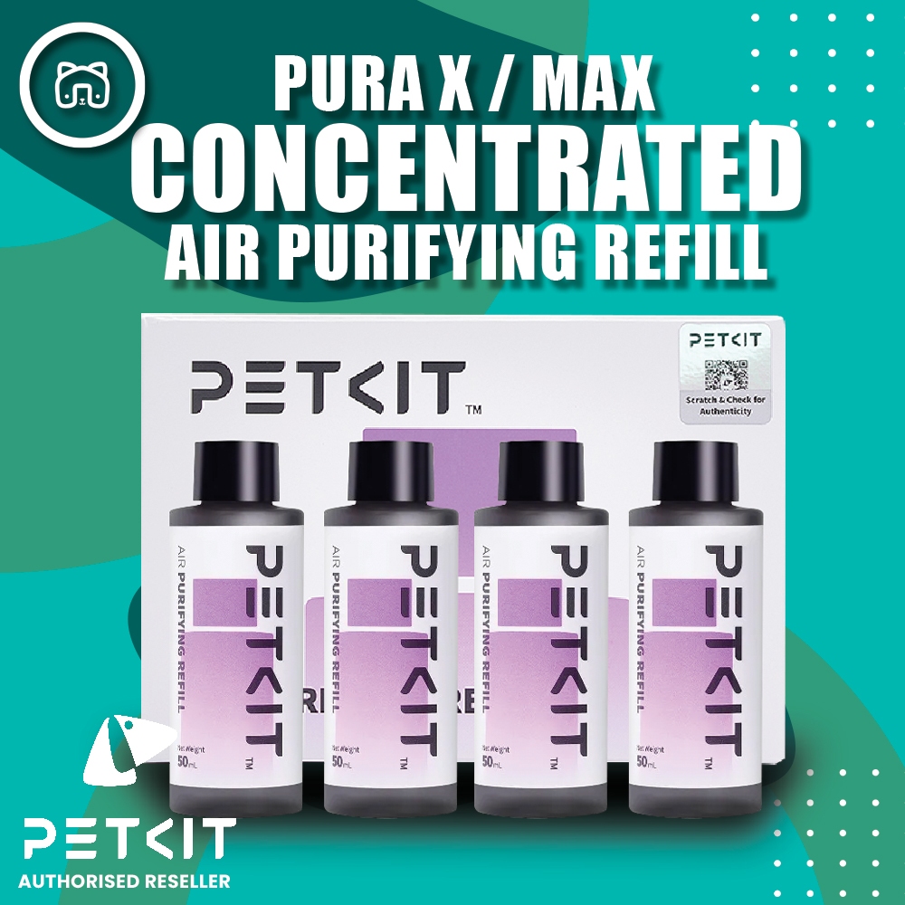 ePetz PETKIT Pura X/Max Concentrated Air Purifying Refill (50ml x 4 Pack) Shopee Malaysia