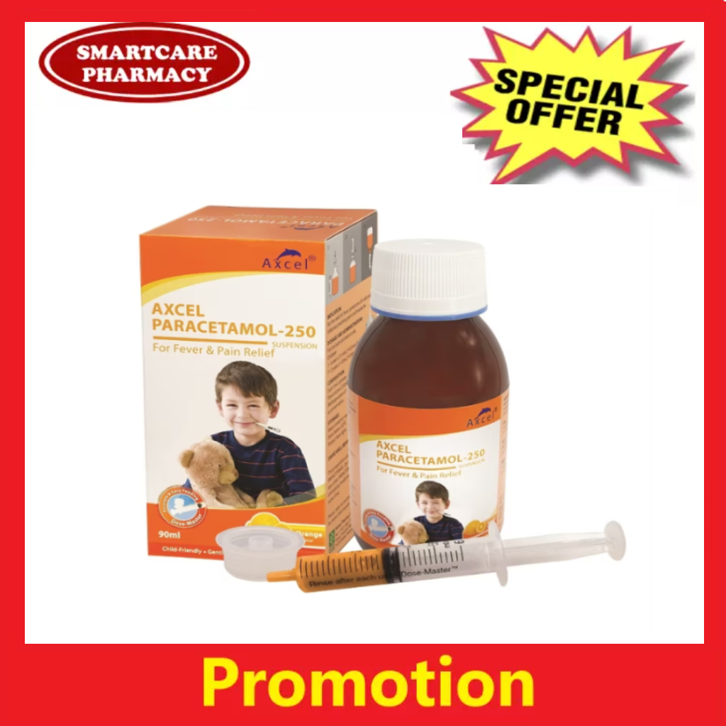 Axcel Paracetamol 250mg (100ml) | Shopee Malaysia